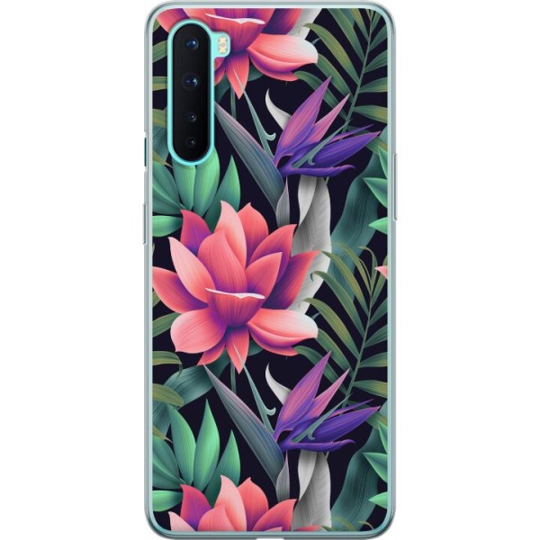 OnePlus Nord Cover / Mobilcover - Blomster