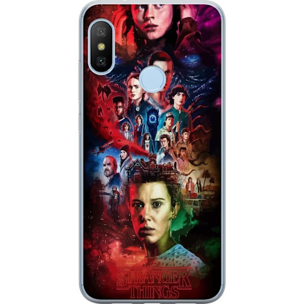 Xiaomi Mi A2 Lite Gennemsigtig cover Stranger Things