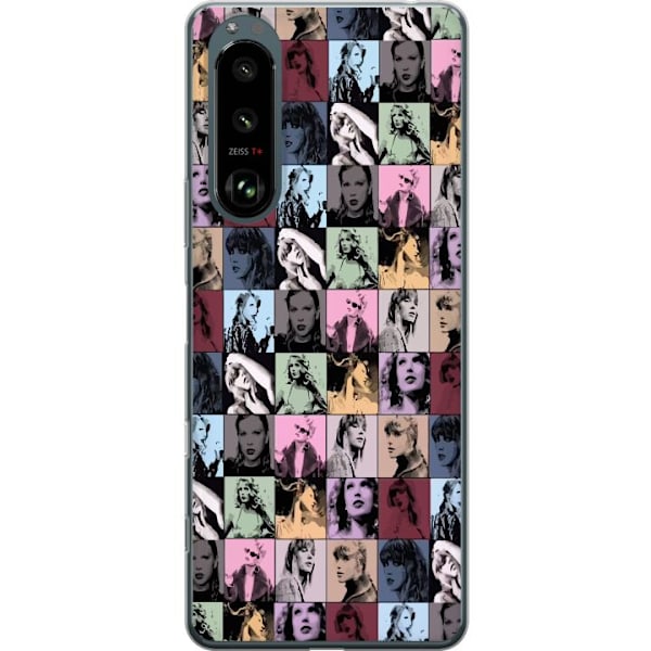 Sony Xperia 5 III Läpinäkyvä kuori Taylor Swift