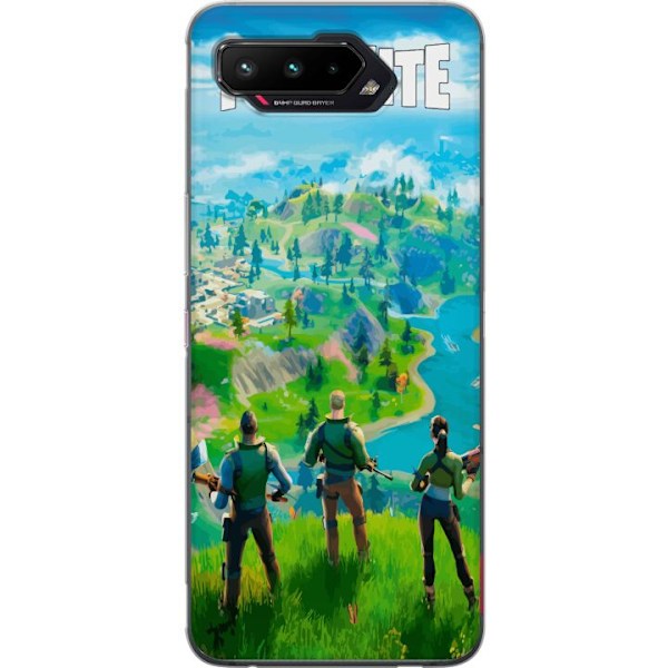 Asus ROG Phone 5 Gjennomsiktig deksel Fortnite