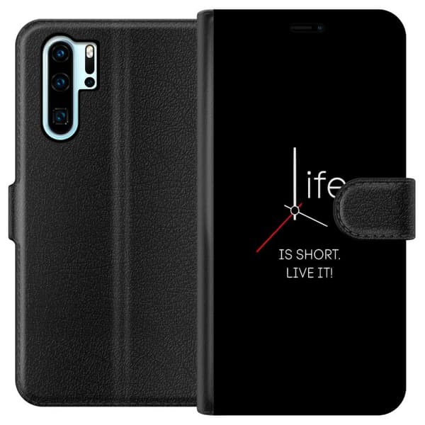 Kompatibelt Lommeboketui til Huawei P30 Pro Livet er kort