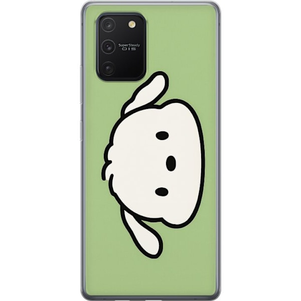 Samsung Galaxy S10 Lite Läpinäkyvä kuori Snoopy Flip
