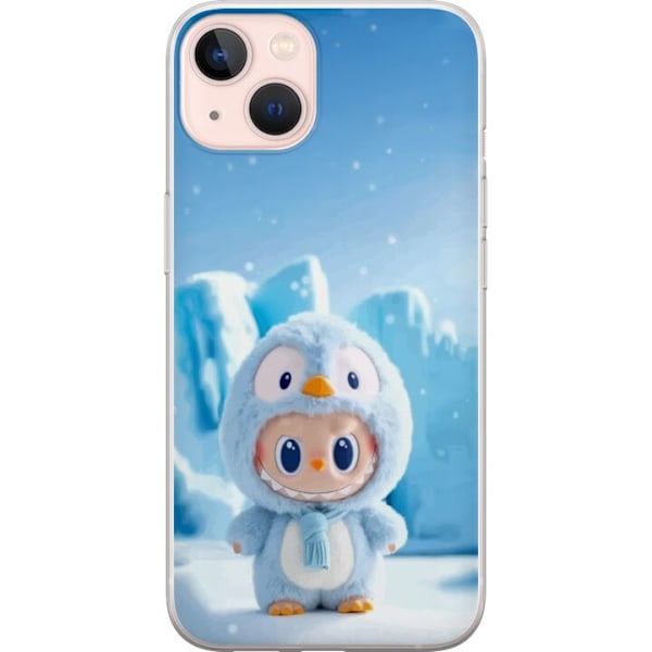 Apple iPhone 13 Gennemsigtig cover sort ridder fortnite