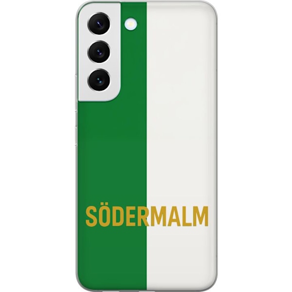 Samsung Galaxy S22 5G Läpinäkyvä kuori Södermalm - jalkapallo