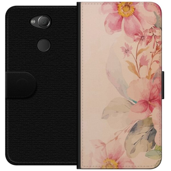 Sony Xperia XA2 Plånboksfodral Färgglada Blommor