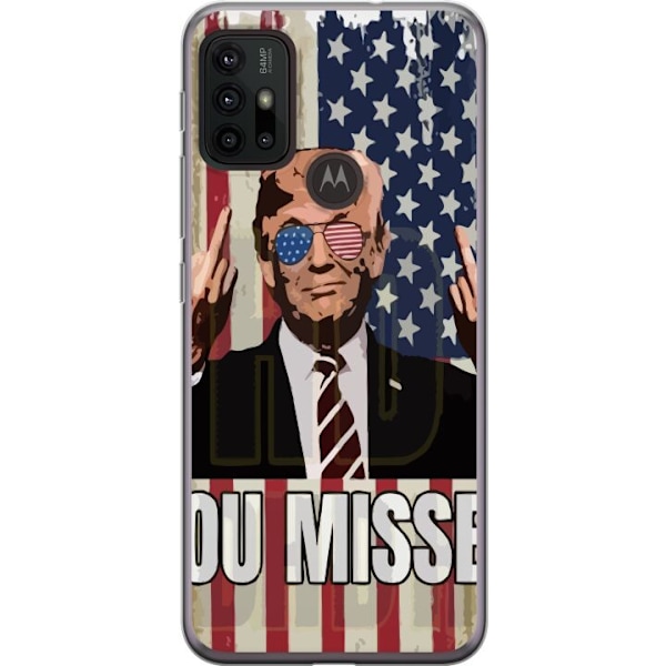 Motorola Moto G30 Genomskinligt Skal Trump