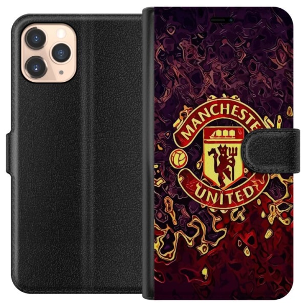 Apple iPhone 11 Pro Lompakkokotelo Manchester United