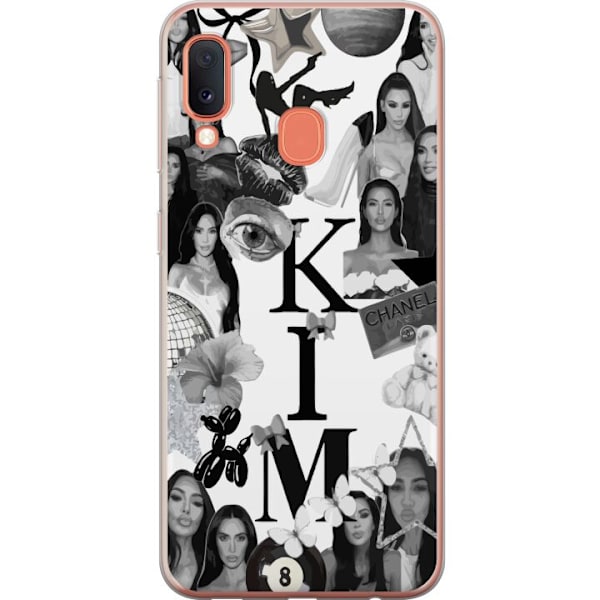 Samsung Galaxy A20e Läpinäkyvä kuori Kim Kardashian – Aesthetic Look 2025