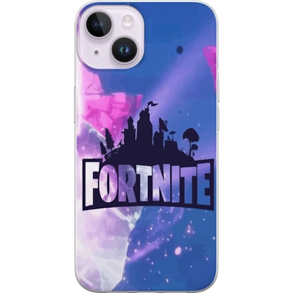 Apple iPhone 15 Gennemsigtig cover Fortnite