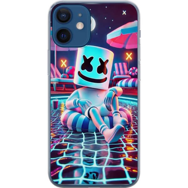 Kompatibelt Mobilskal till Apple iPhone 12 mini Fortnite Marshmallow
