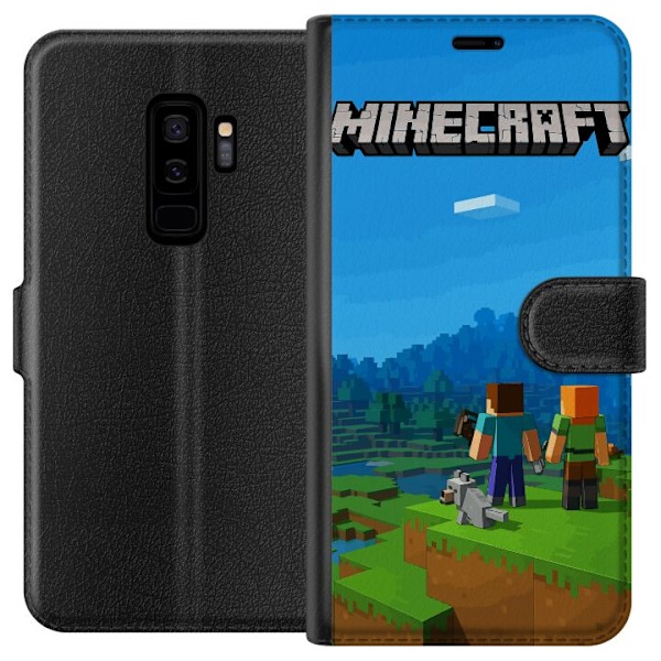 Samsung Galaxy S9+ Lompakkokotelo Minecraft Key Art