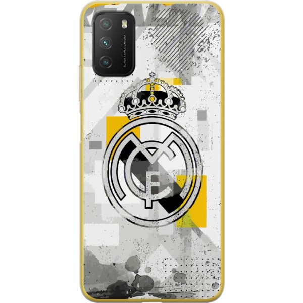 Xiaomi Poco M3  Gennemsigtig cover Real Madrid