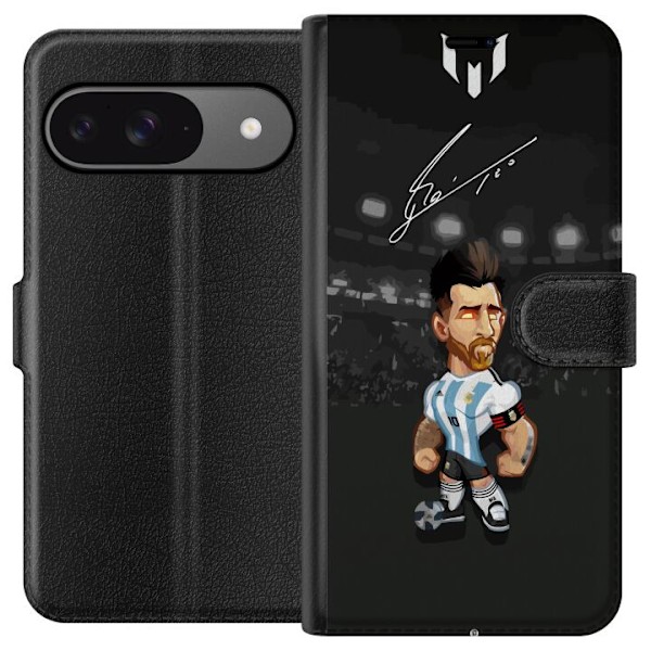 Google Pixel 9 Pro Lommeboketui Messi