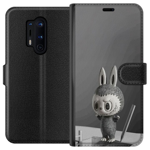 OnePlus 8 Pro Lommeboketui Pop Mart MEGA LABUBU LABUBU Sketch