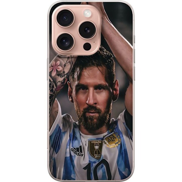 Apple iPhone 16 Pro Läpinäkyvä kuori Messi