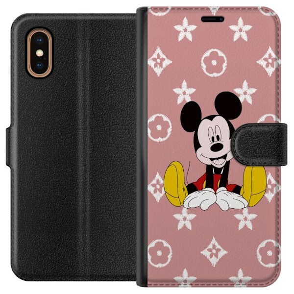 Apple iPhone XS Max Lompakkokotelo Mickey Mouse