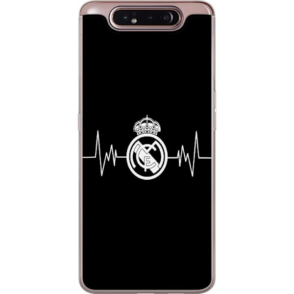 Samsung Galaxy A80 Läpinäkyvä kuori Real Madrid CF