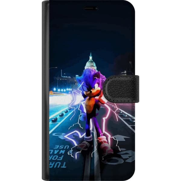 Kompatibelt Plånboksfodral till Samsung Galaxy A40 Sonic the Hedgehog