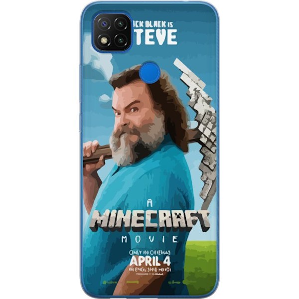 Xiaomi Redmi 9C NFC Genomskinligt Skal A Minecraft Movie