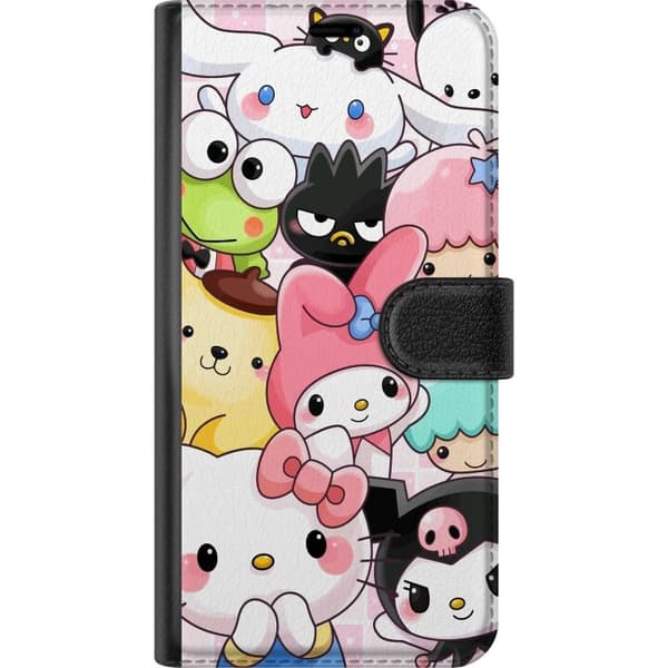 Kompatibelt Plånboksfodral till Apple iPhone 13 mini Kawaii Sanrio Crew