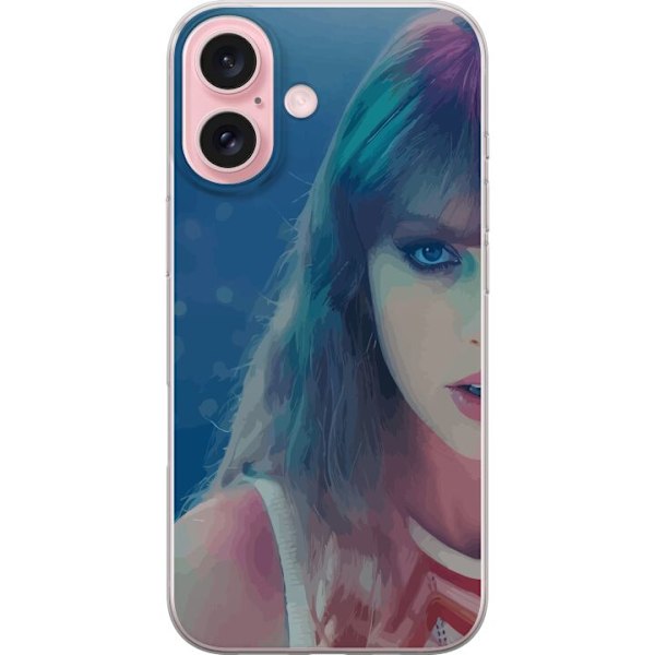 Apple iPhone 16 Gennemsigtig cover Taylor Swift