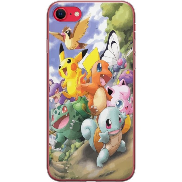 Apple iPhone 8 Gennemsigtig cover Pokémon