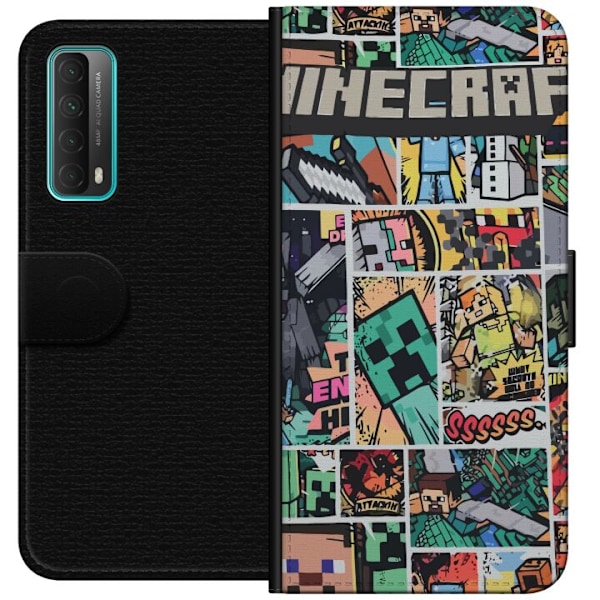 Huawei P smart 2021 Lommeboketui Minecraft Kunsthåndverk