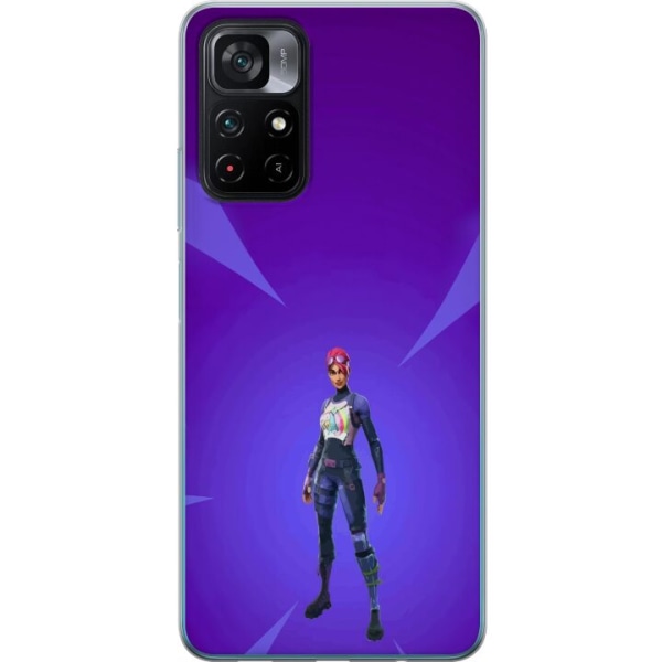 Xiaomi Poco M4 Pro 5G Genomskinligt Skal Fortnite - Brite Bomb