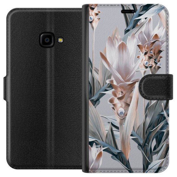 Samsung Galaxy Xcover 4 Tegnebogsetui Blomst