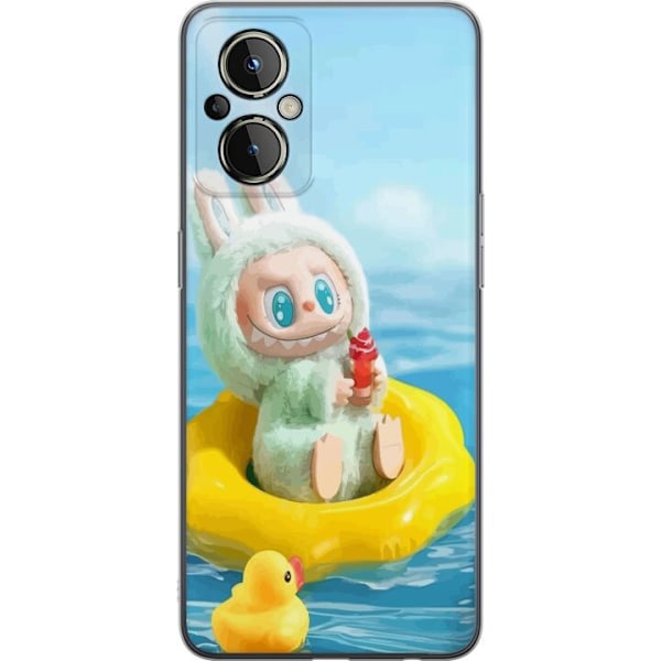 OnePlus Nord N20 5G Gennemsigtig cover Labubu Stripe Attack -