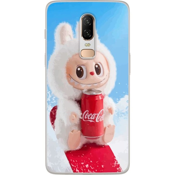 OnePlus 6 Läpinäkyvä kuori Labubu Summer Edition