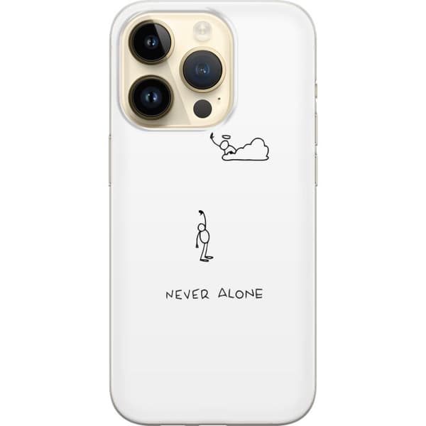 Kompatibel Mobilcover til Apple iPhone 14 Pro Aldrig Alene