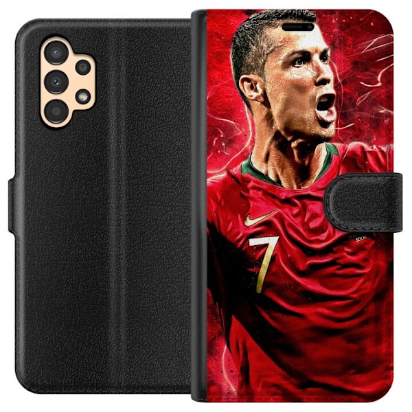 Samsung Galaxy A13 Tegnebogsetui Cristiano Ronaldo