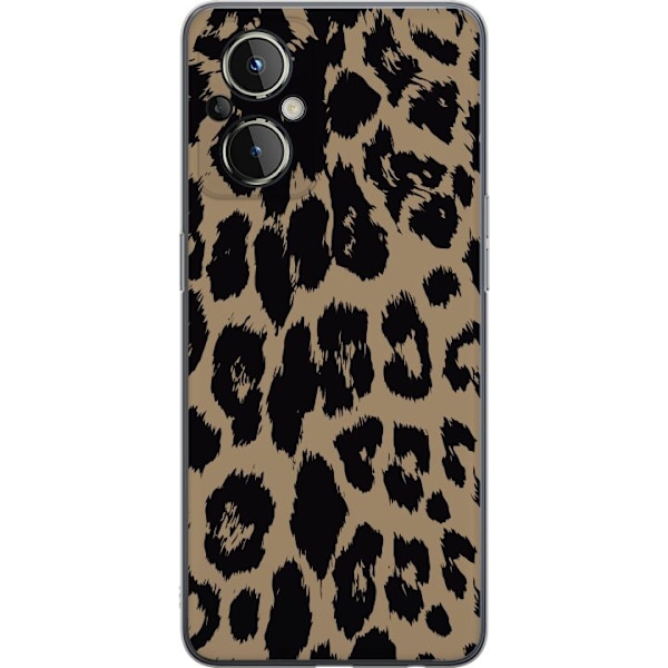 OnePlus Nord N20 5G Gjennomsiktig deksel Leopard