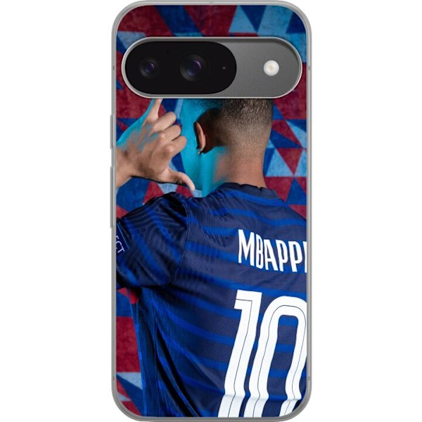 Google Pixel 9 Pro Gennemsigtig cover Kylian Mbappé