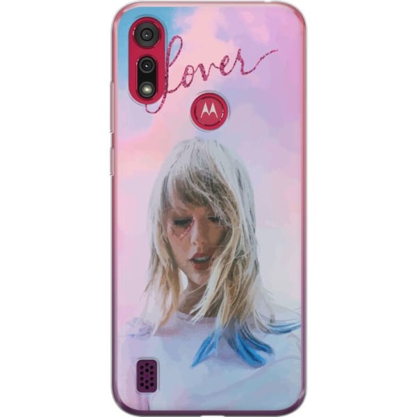 Motorola Moto E6s (2020) Genomskinligt Skal Taylor Swift - Lov