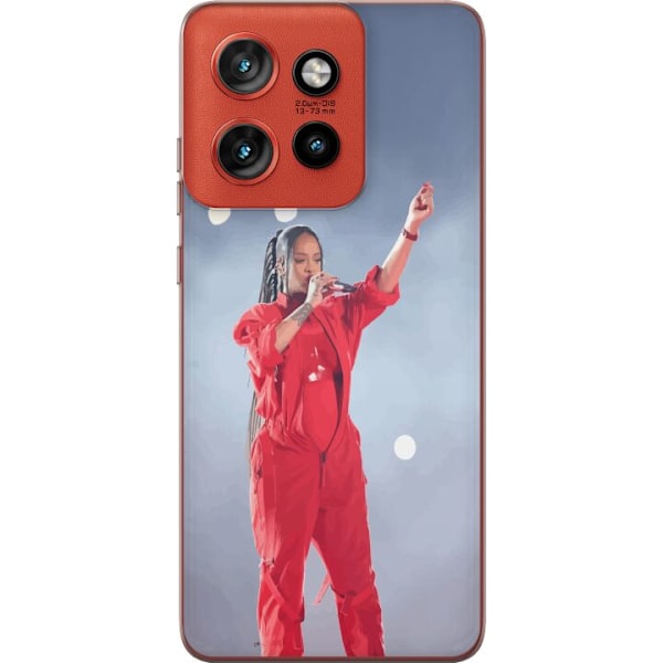 Motorola Edge 50 Neo Genomskinligt Skal Rihanna – Trendsetting Looks & Style