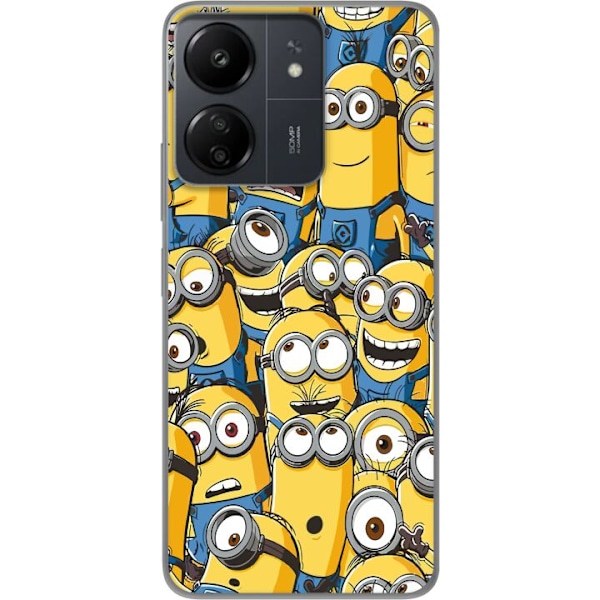 Xiaomi Redmi 13C Läpinäkyvä kuori Minionit