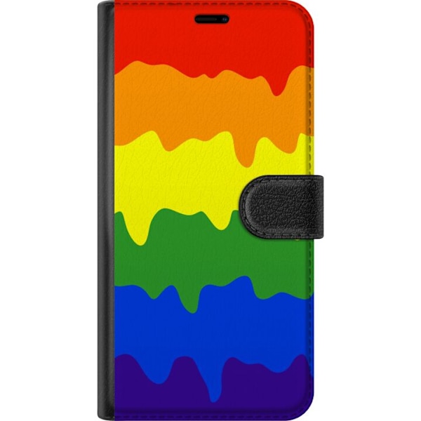 Motorola Moto E6i Lompakkokotelo Tippuva Rakkaus