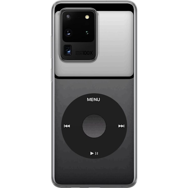 Samsung Galaxy S20 Ultra Genomskinligt Skal iPod