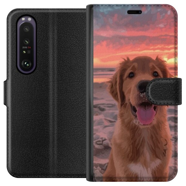 Sony Xperia 1 III Lommeboketui Hund