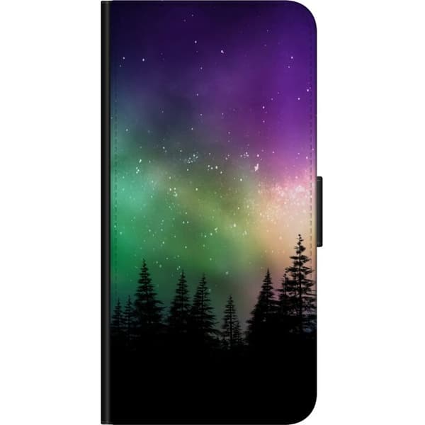 Kompatibel Tegnebogsetui til Samsung Galaxy A03s Nordlys