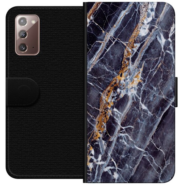 Samsung Galaxy Note20 Tegnebogsetui Marmelade