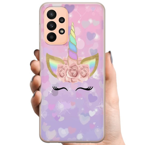 Samsung Galaxy A23 TPU Mobilcover Unicorn