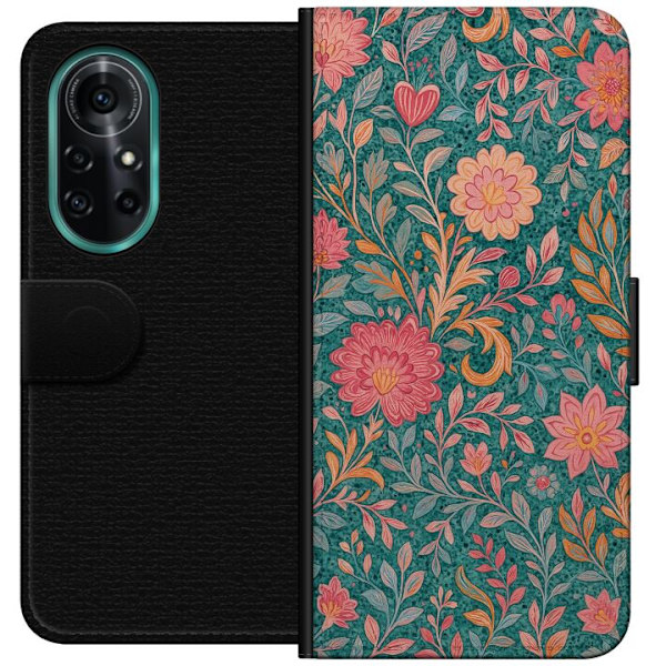 Huawei nova 8 Pro Tegnebogsetui Floral Dream