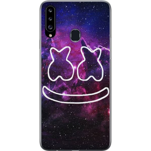 Kompatibelt Mobildeksel til Samsung Galaxy A20s Fortnite Marshmello