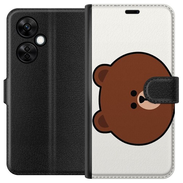 OnePlus Nord CE 3 Lite Tegnebogsetui Rund Bjørn