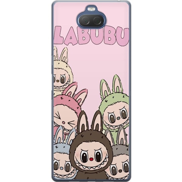 Sony Xperia 10 Plus Läpinäkyvä kuori Labubu Classics