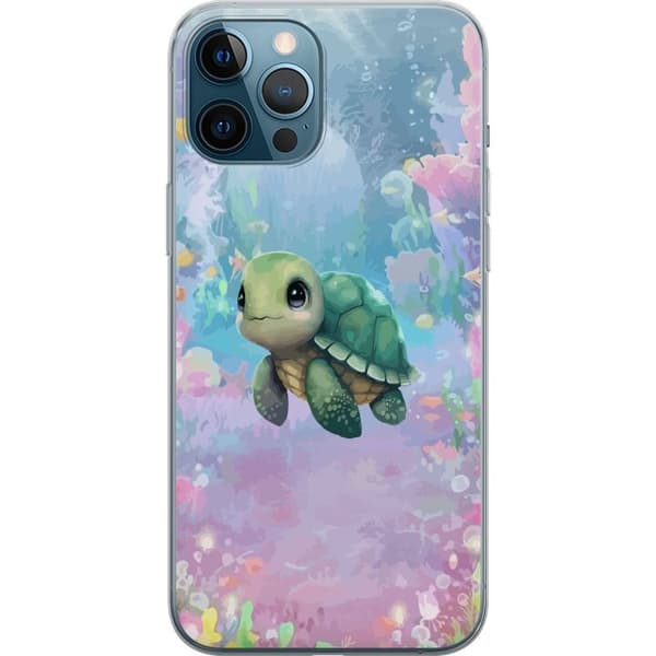 Kompatibel Mobilcover til Apple iPhone 12 Pro Max Skildpadde
