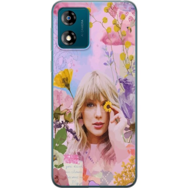 Motorola Moto E13 Gennemsigtig cover Taylor Swift